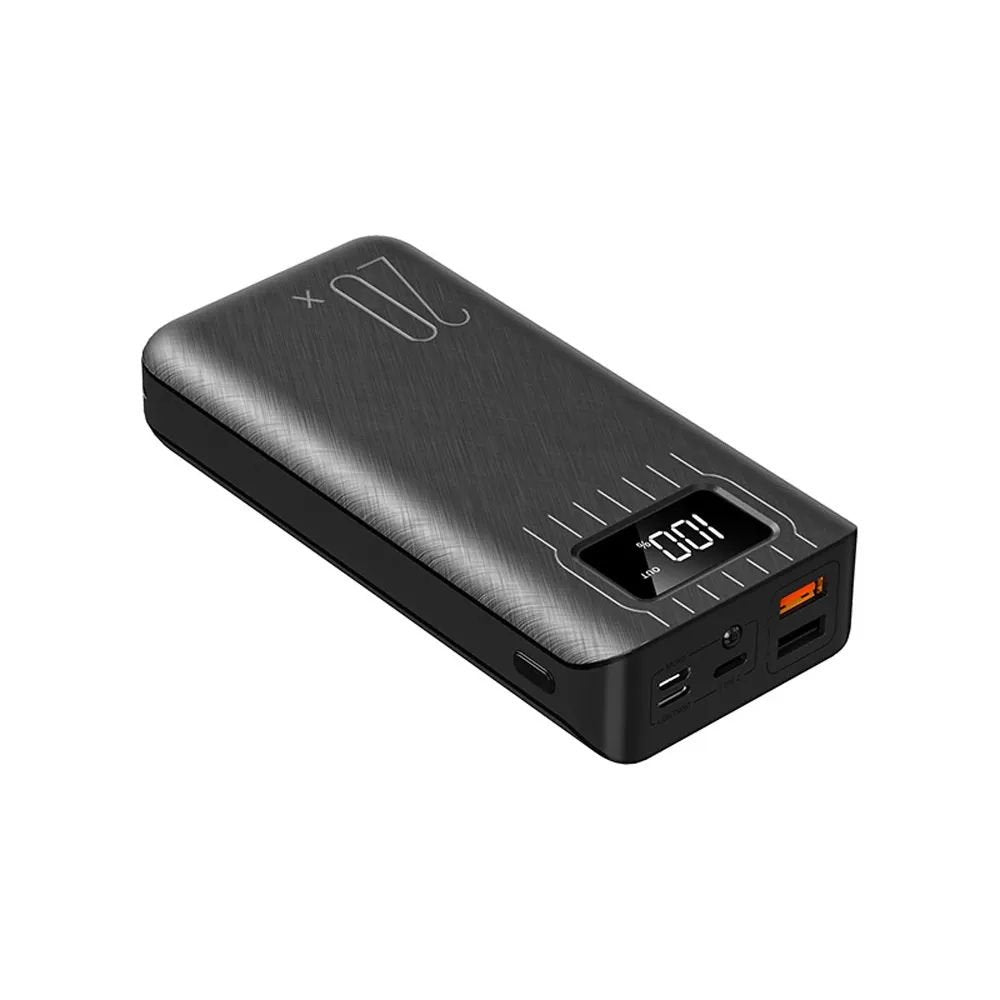 20,000mAh Power Bank with Dual USB & LED Flashlight
