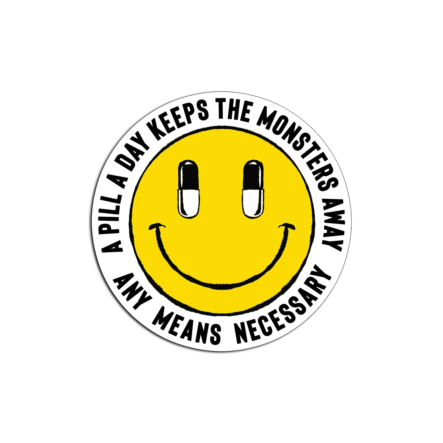 Happy Pills Sticker
