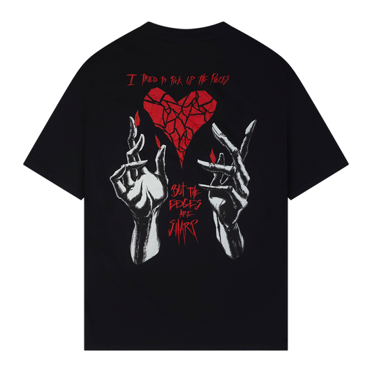 Sharp Edges T-Shirt Black