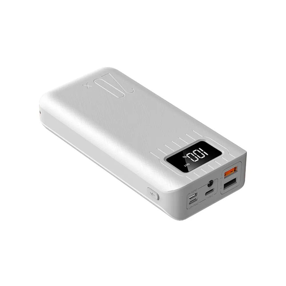 20,000mAh Power Bank with Dual USB & LED Flashlight
